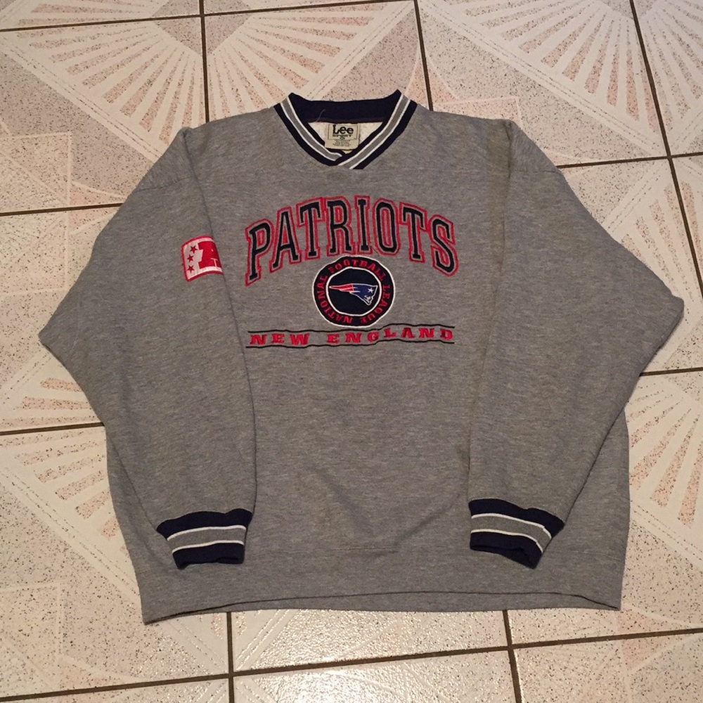Vintage Lee Sport New England Patriots Crewneck